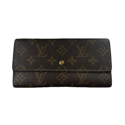 Vintage Louis Vuitton Monogram Sarah Long Wallet