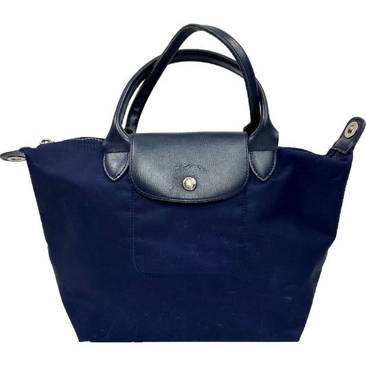 Longchamp Model Depose Navy Blue Tote Bag