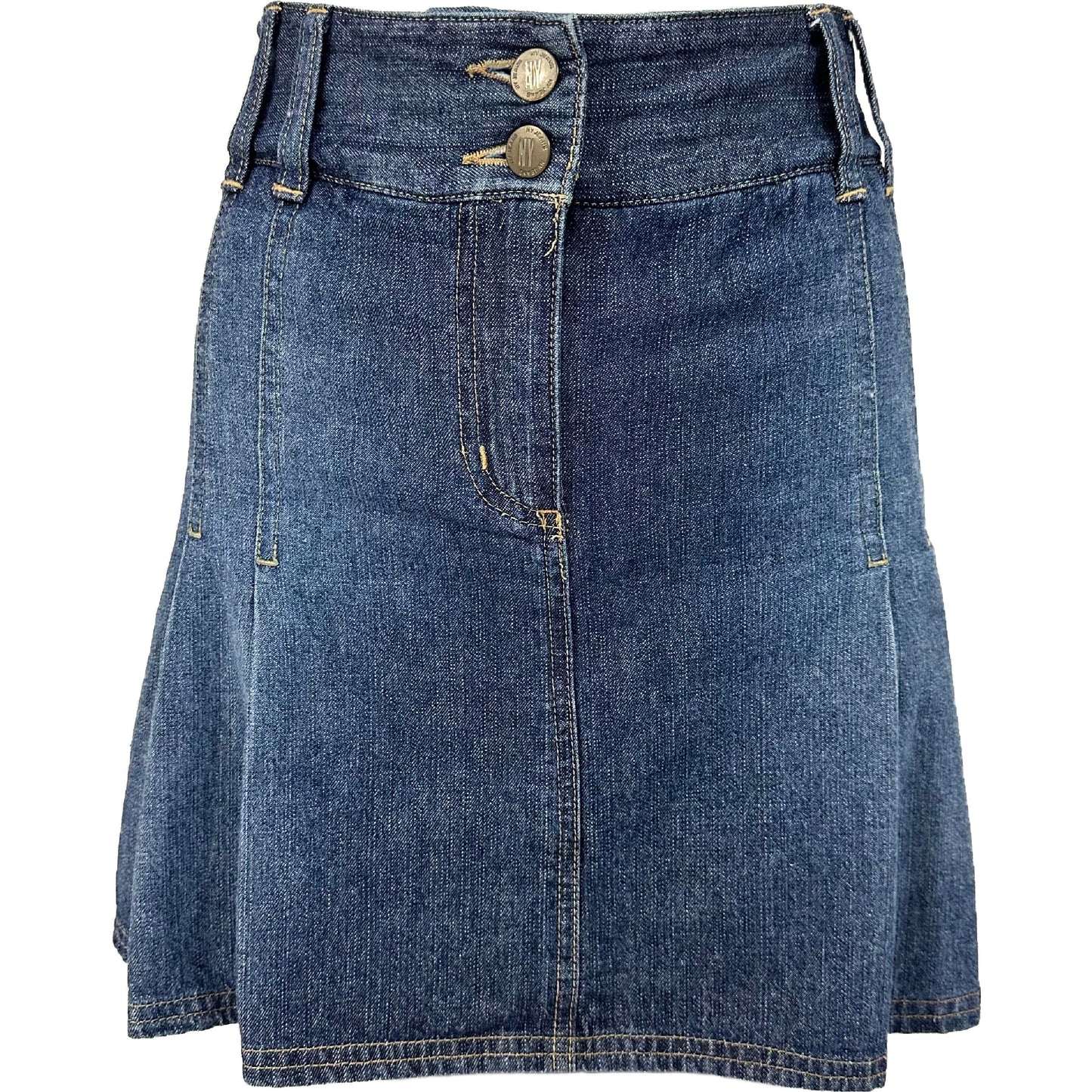 Vintage Y2K NY Jeans Pleated Mini Skirt Skort