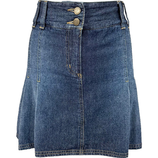 Vintage Y2K NY Jeans Pleated Mini Skirt Skort