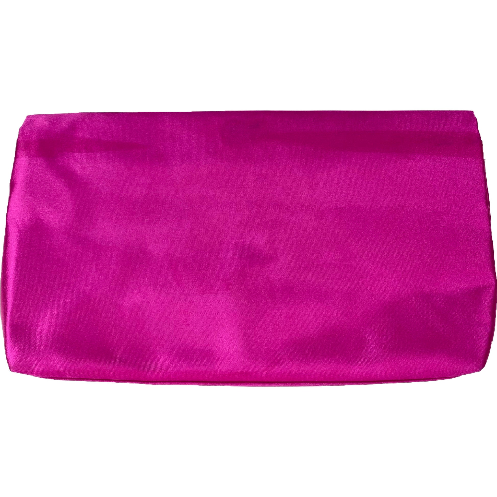 Juicy Couture Pink Satin Foldover Clutch