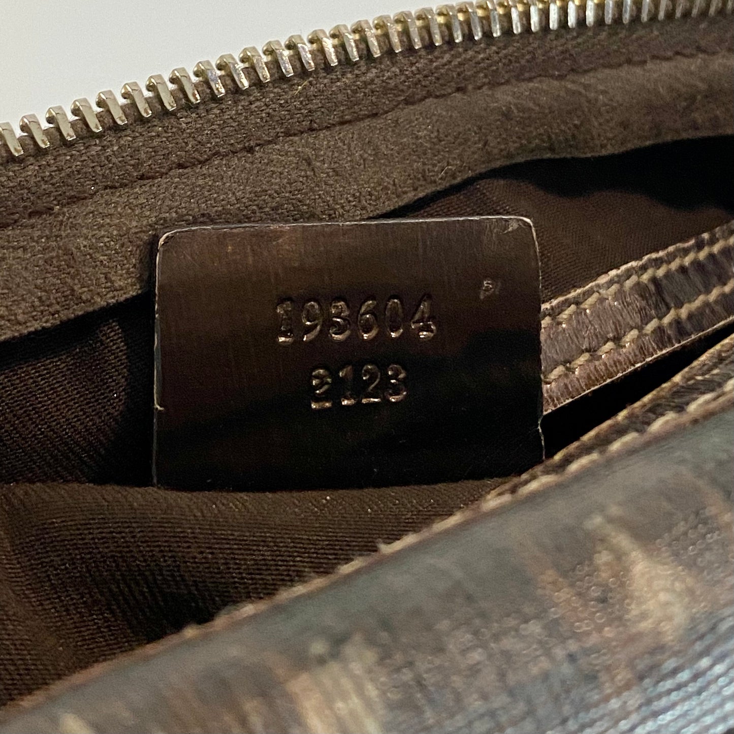 Vintage Gucci Bronze Metallic Mini Boston Bag